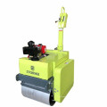 Hand-held construction machinery single drum road roller